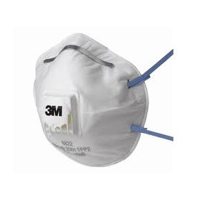 3M 8822 masque industriel anti-poussières  FFP2 avec valve sans entretien