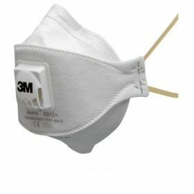 3M 9312 masque industriel anti-poussières FFP1 avec valve pliable