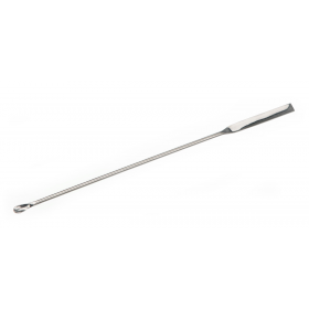 microcuillère spatule ronde, L 180 mm, type 1