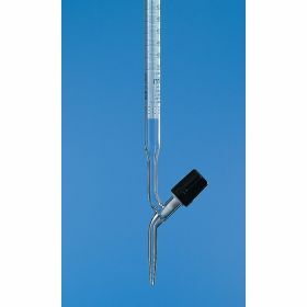 Brand Burette BLAUBRAND® robinet droit, classe AS, marquage DE-M - 10ml