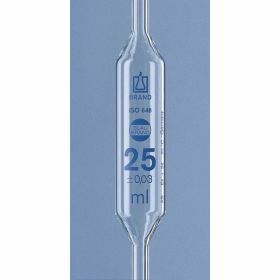 Pipette jaugée 1ml classe AS Blaubrand