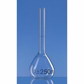 Fiole Jaugée 500ml, Blaubrand, cl.A, bord évasé