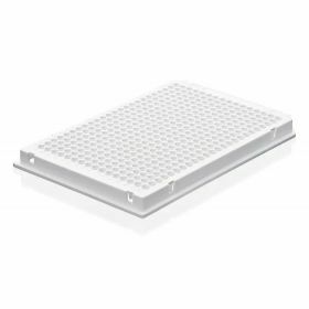 Plaque PCR 384-puits, PP, incolore, cadre complet