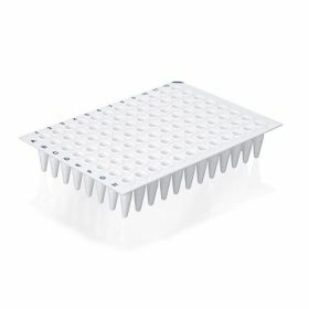 Plaque 96-puits PCR 0,2ml, PP,bord surélevé, blanc