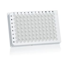 Plaque 96-puits pureGrade PS blanc "F" 350µl