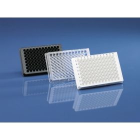 Plaque à 96 puits Brand, pureGrade S, polystyrène, noire avec fond F transparent