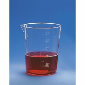 Bécher forme basse Brand, PMP 600ml - graduation en relief