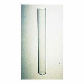 Tube verre fond rond 16x150mm