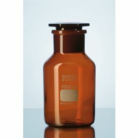 Duran® Flacon ambre à col large avec col rodage normalisé - 250ml