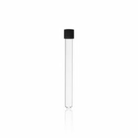 Tube de culture en verre sodocalcique 16x160mm avec bouchon à vis PP GL18