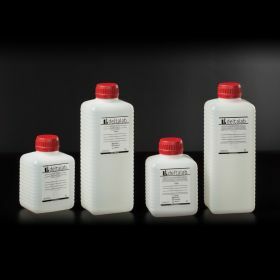 Flacon 500ml PEHD, thiosulfate de sodium 24mg/l, stérile, cape à vis inviolable