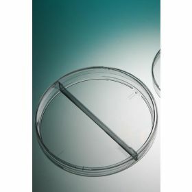 Boîte Pétri D90mm à 2 compartiments (H14.2mm), 3 ergots, aseptique