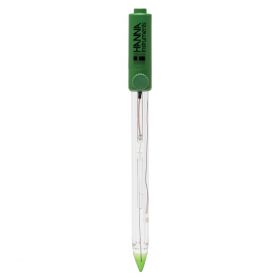 Électrode de pH avec embout conique et connecteur BNC