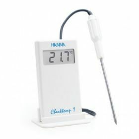 Hanna Inst.  Checktemp 1 Thermomètre compact de précision avec sonde déportée