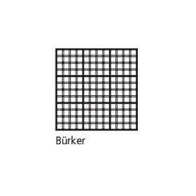 Cellule de numération de Bürker sans pinces - double