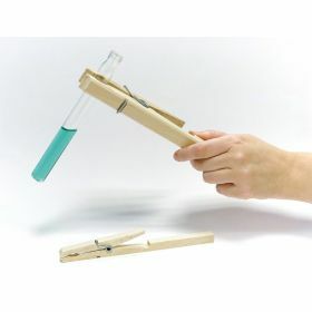 Test tube Pince en bois longueur 200 mm