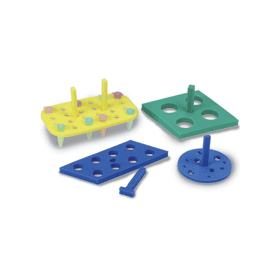 portoir flottant pour 4 tubes D30mm