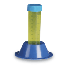 Rack Monotube bleu en PS pour tubes 50ml (5 pcs)