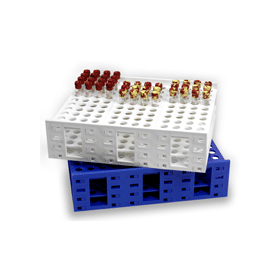mega rack pour tubes 13-16mm, bleu