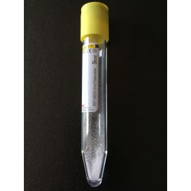 tube urine 9ml conique b.jaune+ ac.borique ss vide