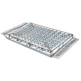 Plaque de microtitration PS, fond-U