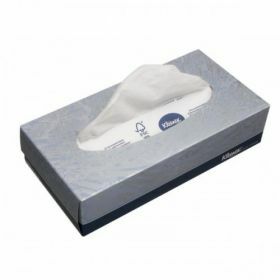 Mouchoirs Kleenex 2-plis, blanc, 21.5 x 18.6cm