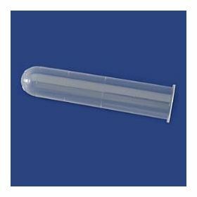 Tube cylindrique fond rond D16X75mm PP 8ml