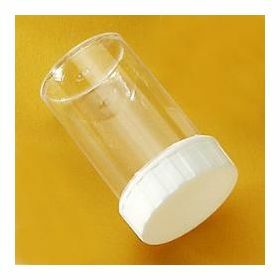 pot 30ml PS 55x35mm + cape à vis blanche
