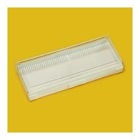 boîte de rangement plastique (PS) pour 50 lames