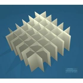 séparateurs Alpha pour6x6pl , H65, pour tubes jusque D21mm