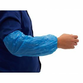 Manchette de protection bleu PE (plastic)