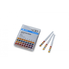 Papier indicateur, plage de pH 0-14, non-décolorant, 100 unités