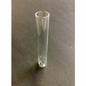 Tube en verre - fond plat - 16x100x1mm 