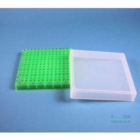 Eppi32 cryoboite 12x12 pr tube 0,2ml PCR vert néon