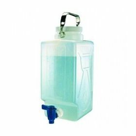 Nalgene™ carboy (bonbonne rectangulaire) PP 20L+ robinet