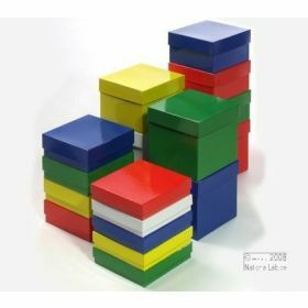Cryoboîte Alpha-bleue-H100 136x136mm carton SPEC