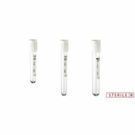 Tube Vacutest sec sans additif 9ml 16x105mm BLANC