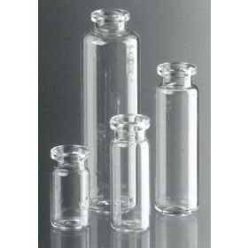 Fiole crimp top - verre blanc  20x55mm -10ml