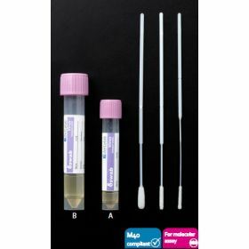 delta-Swab VIRUS milieu liquide1ml avec écouvillon standard floqué