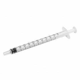 Lot de 100 seringues jetable Luer 2,5 ml avec aiguille incorporée - Larident