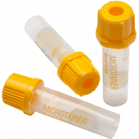Microtainer SST tube de prélèvement sanguin 200 - 400 µl + fermeture microgard