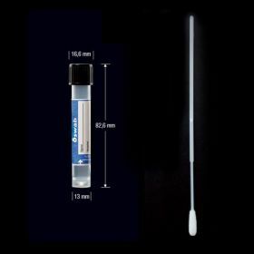 delta-swab écouvillon standard floqué + cary blair 2ml