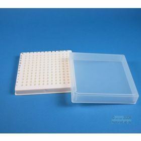 Eppi32 cryoboîte 12x12 pr.tube PCR 0,2m,blanc