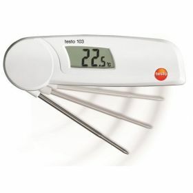 Testo 103 Thermomètre de pénétration avec sonde pliable, 220°C