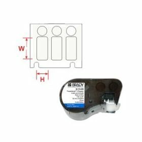 Brady Rouleau M-118-499,240étiquettes, 25,4x9,53+Ø9,53mm, Nylon