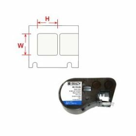 Brady Rouleau M-131-499, 180 étiquettes, 12,7x25,4mm, Nylon