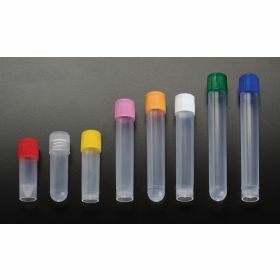 Tube 5ml fond rond, PP, gradué, surface de marquage