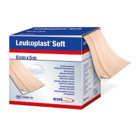 LEUKOPLAST sparadraps "soft" 6cmx5m