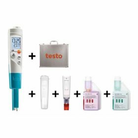 Testo 206-pH1 kit de démarrage - Appareil de mesure du pH et de la température dans les milieux semi-solides, 60°C/14pH