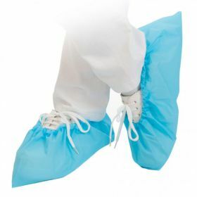 Couvre-chaussures ANTI SLIP env. 50 microns Bleu